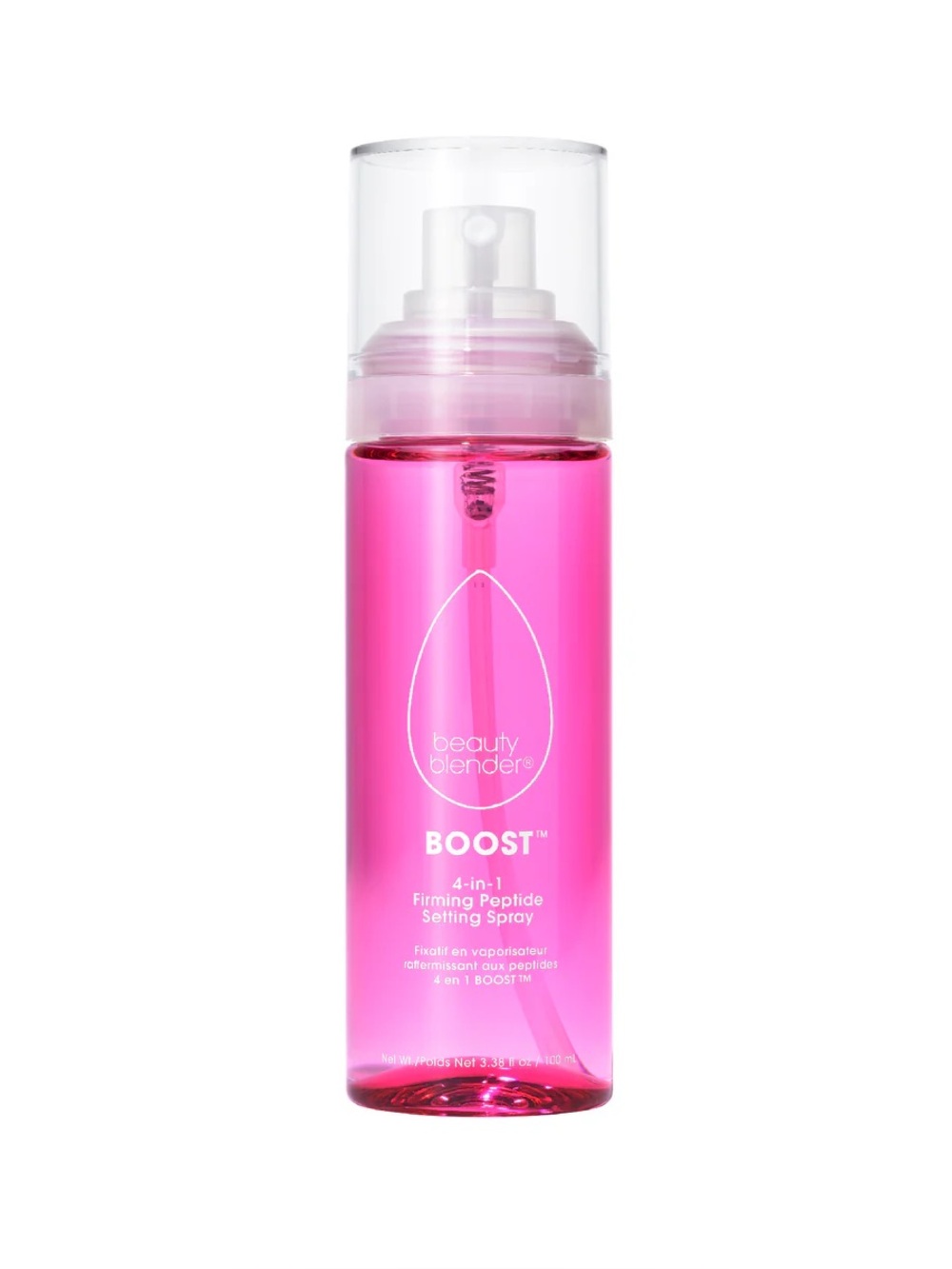 Beauty blender Boost 4-in-1 Firming Peptide 18-Hour Setting Spray